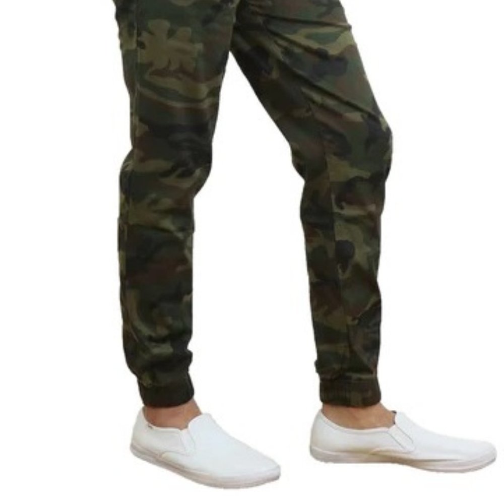 NWT Galaxy by Harvic Stretch Cotton Camo Joggers Sz XL - Picture 3 of 10